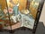 Wood Vintage Oriental Asian Gold Four Panel Screen Room Divider Coromandel W Birds For Sale - Image 7 of 12