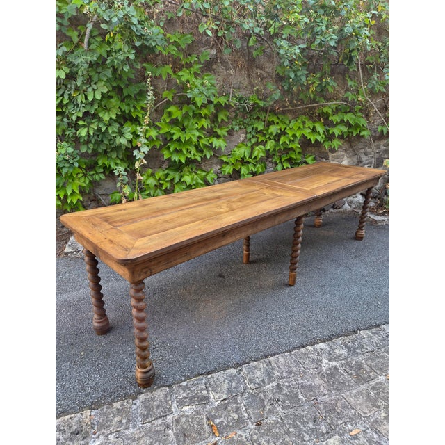 Antique French Oak Drapers Table, 1800s For Sale - Image 16 of 18