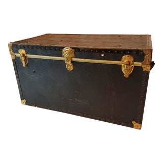 Vintage Extra Large Trunk For Sale
