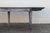 Farmhouse Antique 1920s French Provincial Large Oval Pine Dining Table With Distressed Painted Base For Sale - Image 3 of 18
