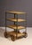Industrial Vintage Industrial Shelf on Wheels, Former Czechoslovakia, 1960s For Sale - Image 3 of 6