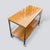 Brown Mid-Century Walnut and Chrome Bar Cart For Sale - Image 8 of 13