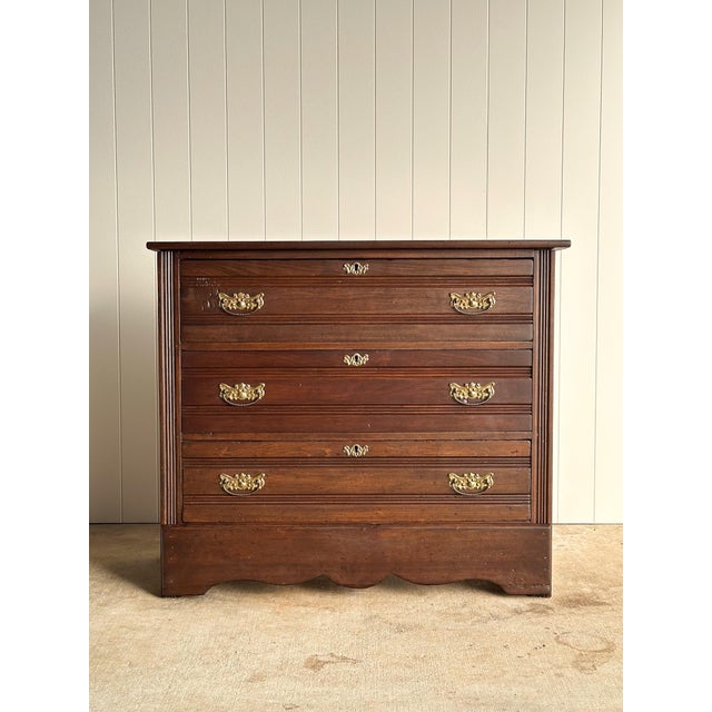 Antique Eastlake Wooden Chest of Drawers For Sale - Image 12 of 18