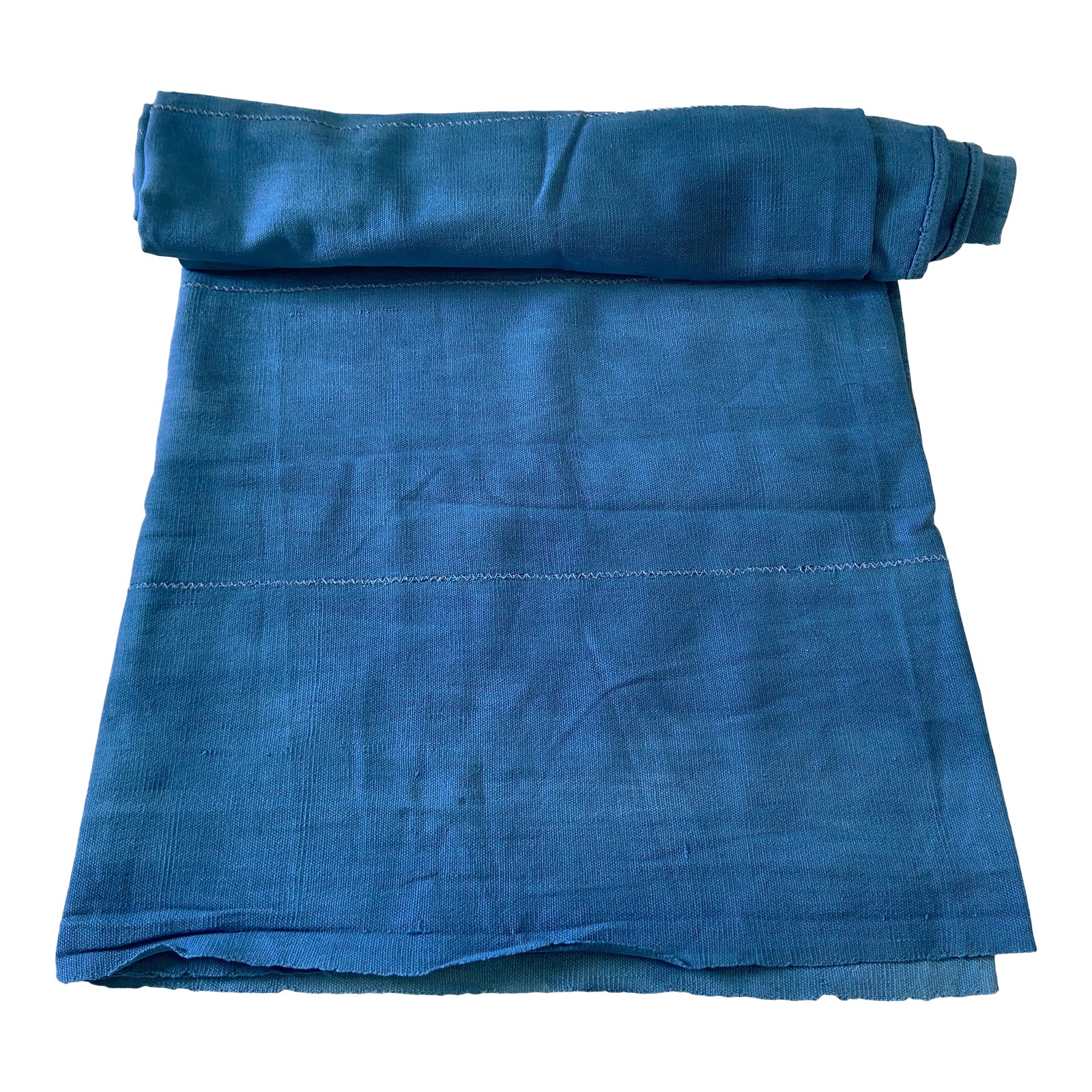 Fine Plain Indigo Cloth Mossi Tribe Burkina Faso Chairish