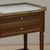 French Louis XVI Mahogany Carrara Marble Top End Table For Sale In Dallas - Image 6 of 10