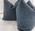 Kravet Kravet Faux Sherpa in Slate Gray 22" PIllows-A Pair For Sale - Image 4 of 6