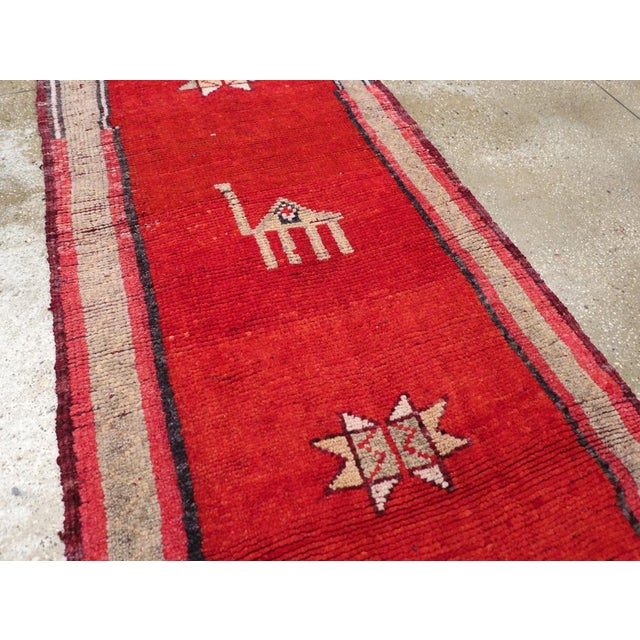 Galerie Shabab Collection Mid-20th Century Turkish Anatolian Runner For Sale - Image 4 of 9