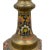 Metal Early 20th Century Asian Bronze Polychrome Enameled Floor Vase For Sale - Image 7 of 13