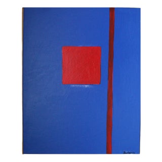 Bodasca, That Blue Abstract, 2026, Acrylic on Canvas For Sale
