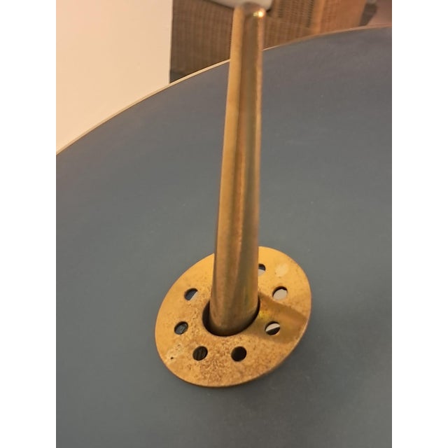Metal Model No. 1538 Table Lamp by Max Ingrand for Fontana Arte, 1955 For Sale - Image 7 of 8