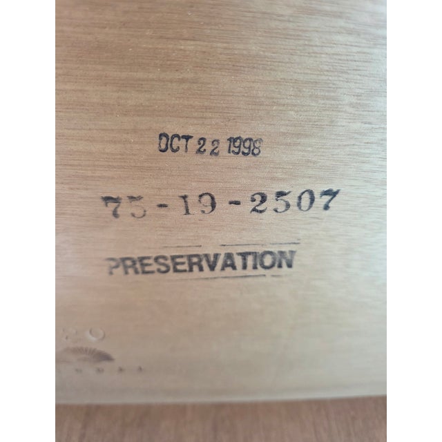 Vintage Kindel "National Trust" Mahogany Extention Banquet Dining Room Table For Sale - Image 11 of 12
