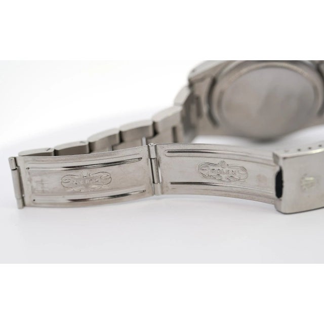 Silver Pre-Owned Rolex Bart Simpson 5513 Submariner 40mm Steel Unpolished Circa 1960 For Sale - Image 8 of 9