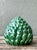Vintage Glazed Ceramic Lidded Artichoke For Sale - Image 10 of 12