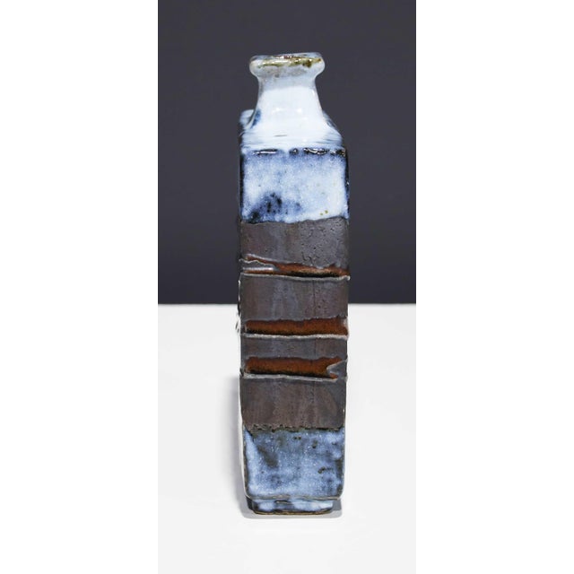 Large Ceramic Rectangular Vase by Albert Green (1914 - 1994) For Sale - Image 4 of 12