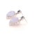 Chalcedony, Sapphire and Diamond Platinum Drop Earrings - Fei Liu, Pair For Sale - Image 4 of 6