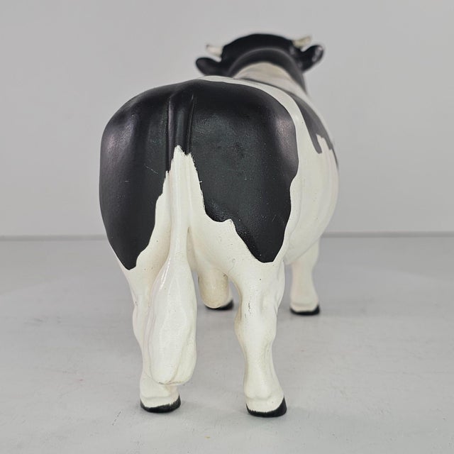 Figurative Vintage Beswick England Bull Champion Coddington Hilt Bar Cow Figurine Matte For Sale - Image 3 of 7