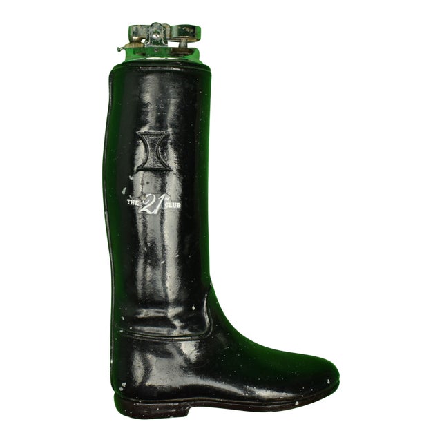 "21" Club Jockey Boot Lighter For Sale