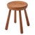 Wood Antique Wooden Stool, France, 1960s For Sale - Image 7 of 7
