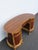 Wood French Early 1900s Kidney Shape Carved Inlaid Writing Desk 6885 For Sale - Image 7 of 18