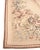 French tapestry with a floral pattern on the edges, in the style of Aubusson. End of the 19th century.