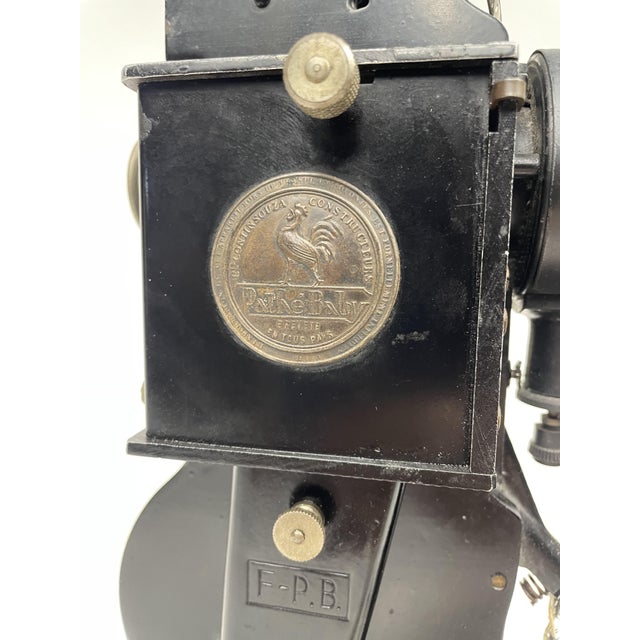 Wood Vintage French Projector, 1920s For Sale - Image 7 of 14