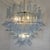 Blue 1980s Mid Century Modern Blue Murano Glass Petal Chandelier For Sale - Image 8 of 14