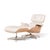 Mid-Century Modern Charles and Ray Eames for Herman Miller Mid Century White Oak Eames Lounge Chair and Ottoman For Sale - Image 3 of 10