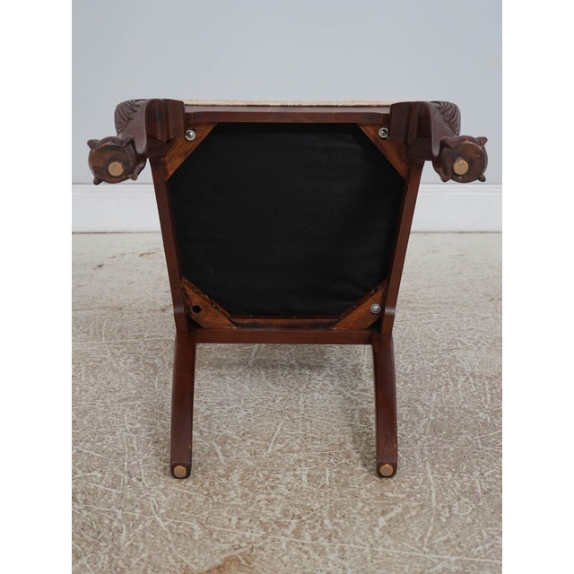Set of 10 Ethan Allen Mahogany Dining Chairs For Sale - Image 16 of 18