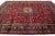 Vintage Mashad Red Wool Rug With a Rosette Design For Sale - Image 4 of 7