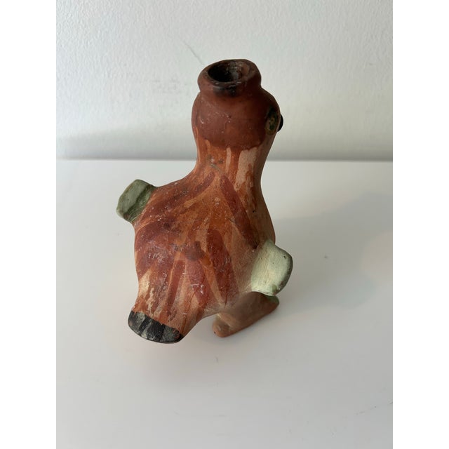 Mid 20th Century Vintage Mexican Folk Art Duck Candleholder For Sale - Image 5 of 8