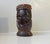 Wood Vintage African Dual Face Drum Bust, 1980s For Sale - Image 7 of 10