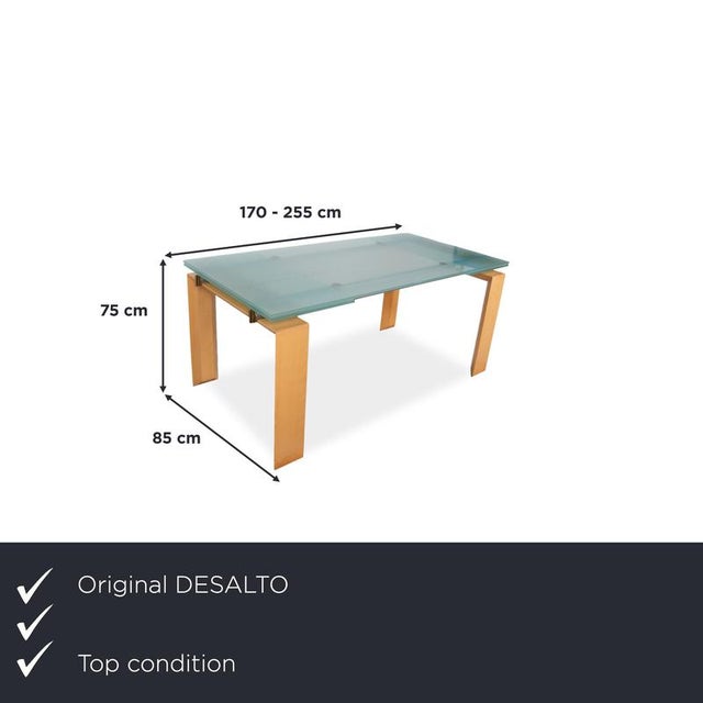 The Stilt dining table from the Italian design house Desalto is a captivating interplay of seemingly contrasting...