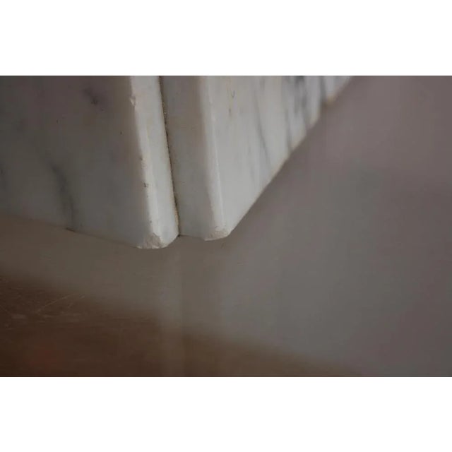 Abat Jour Table Lamp in White Marble by Cini Boeri for Arteluce, 1970s For Sale - Image 9 of 13