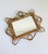 1960s Italian Riviera Style Burnt Bamboo Rattan Wall Mirror With Scalloped Frame For Sale - Image 9 of 10