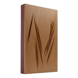 Decorative Sculptural Panel, 1986 For Sale