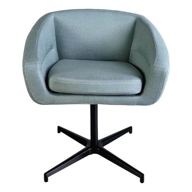 Vintage Swivel Chair in Steel For Sale