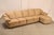 High Quality Italian Made Leather Sectional Sofa Featuring A Right Facing Chaise, Back Cushions, Plush Seat Cushions, And...