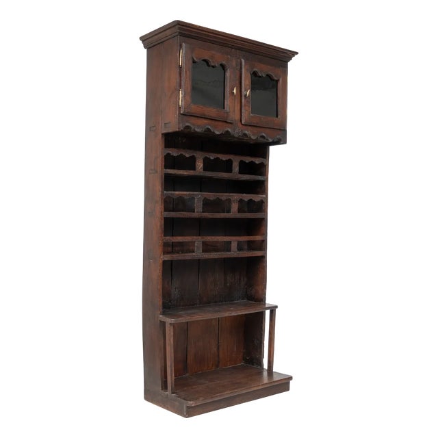 Antique Wooden Cabinet, 1780 For Sale