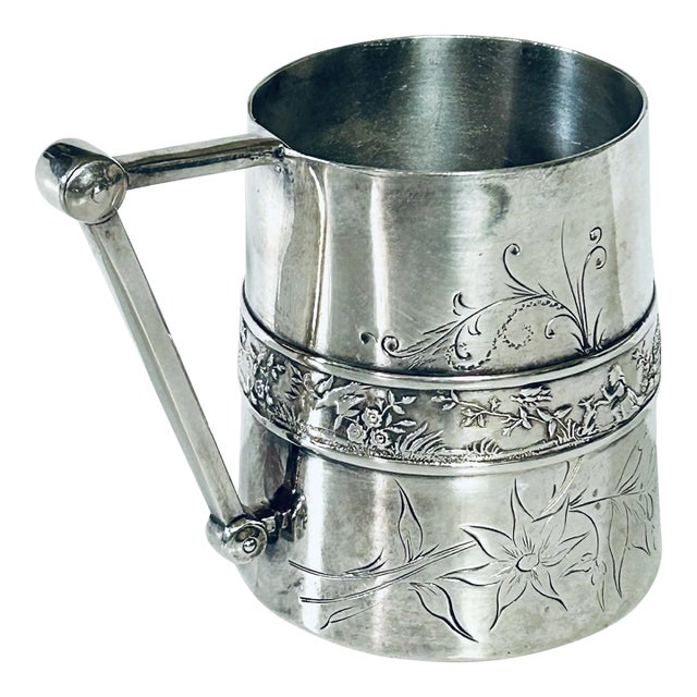 Meriden Silver Plate Co. Quadruple Plate Mug/Tankard For Sale