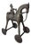 Vintage Bronze Statue of King on Horse For Sale
