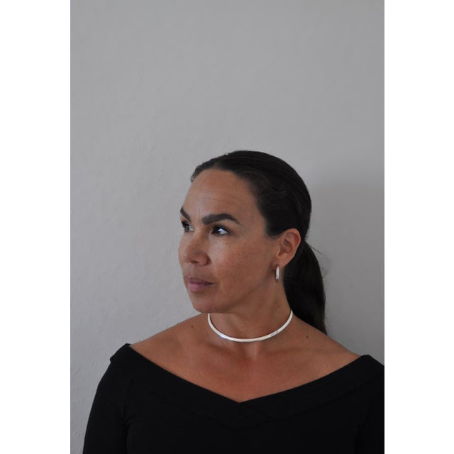 Danish Modern Sterling Silver Collier Necklace by N.E. From, 1960s For Sale - Image 9 of 10