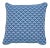 Schumacher Wilhelm 20" Pillow in Blue For Sale