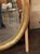 Gold 19th C. French Louis XV Oval Giltwood Mirror For Sale - Image 8 of 9