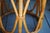 Mid 20th Century Mid Century Round Drum Bamboo Wicker Top Accent Table For Sale - Image 5 of 9