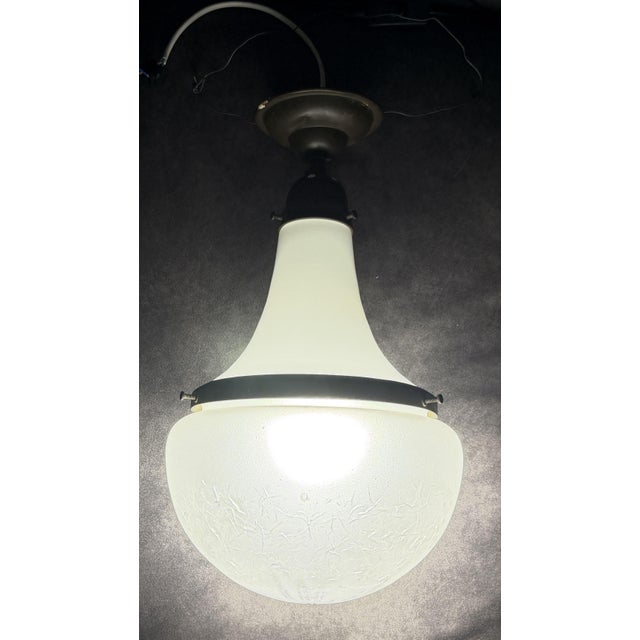 Ceiling Lamp attributed to Peter Behrens for Siemens, 1920s For Sale - Image 6 of 9