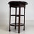 Wood Antique English Edwardian Oak Round Side Table, 1900s For Sale - Image 7 of 13