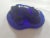 This is a STUNNING Blenko Cobalt Blue 5" Art Glass Sleeping Dog Figurine. Procured at auction ART GLASS