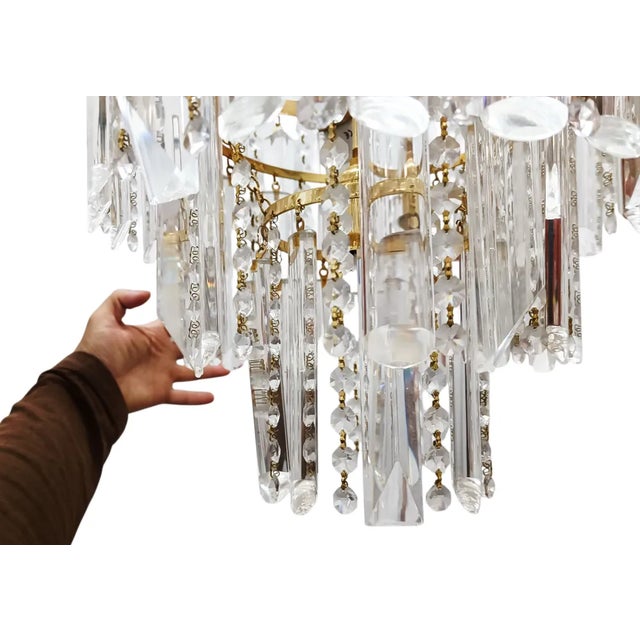 1950s Murano Waterfall Lamp by Paolo Venini, 1950s For Sale - Image 5 of 6