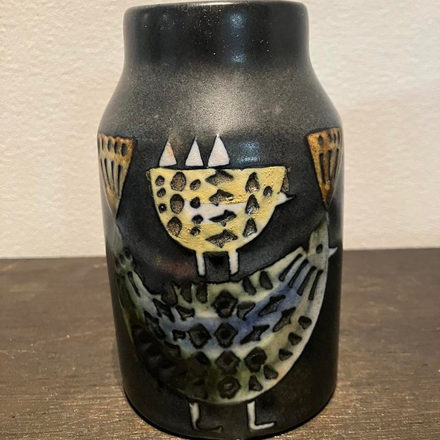 Lisa Larson (1931–2024) was a Swedish ceramic artist, widely recognized for her figurative sculptures depicting animals,...