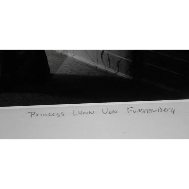 1980s "Princess Lynn Von Furstenberg" Photograph by Lance Evans For Sale - Image 5 of 9